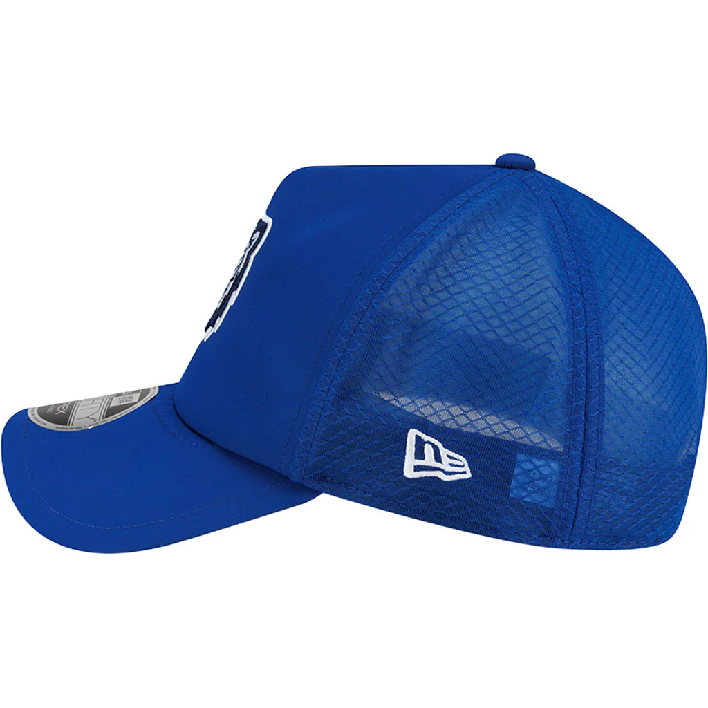 MLB Detroit Tigers New Era 2026 Batting Practice City Connect Apex 9FORTY Snapback Hat - Blue - Image 4