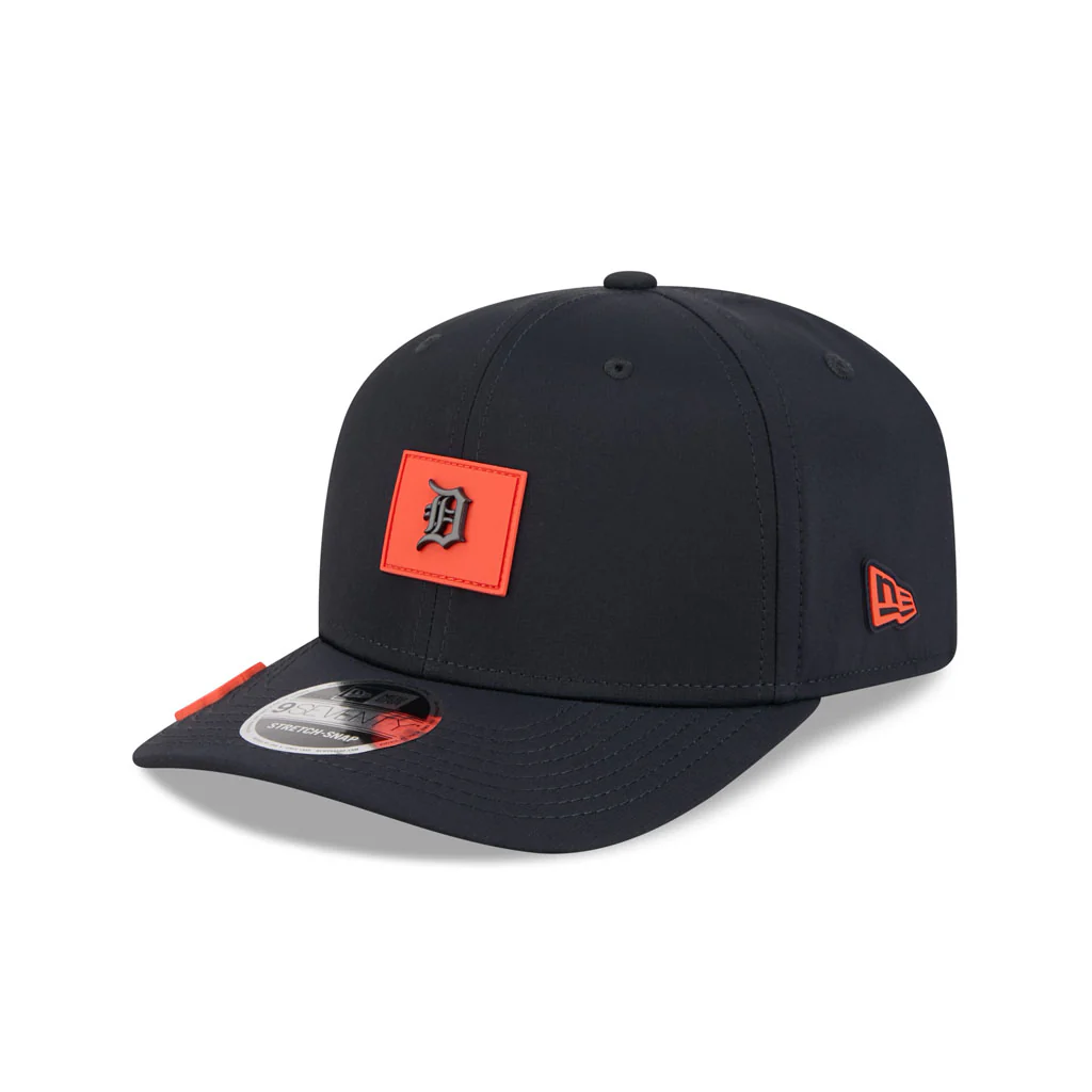 MLB Detroit Tigers New Era 2026 Clubhouse 9SEVENTY Stretch Snap Hat - Navy