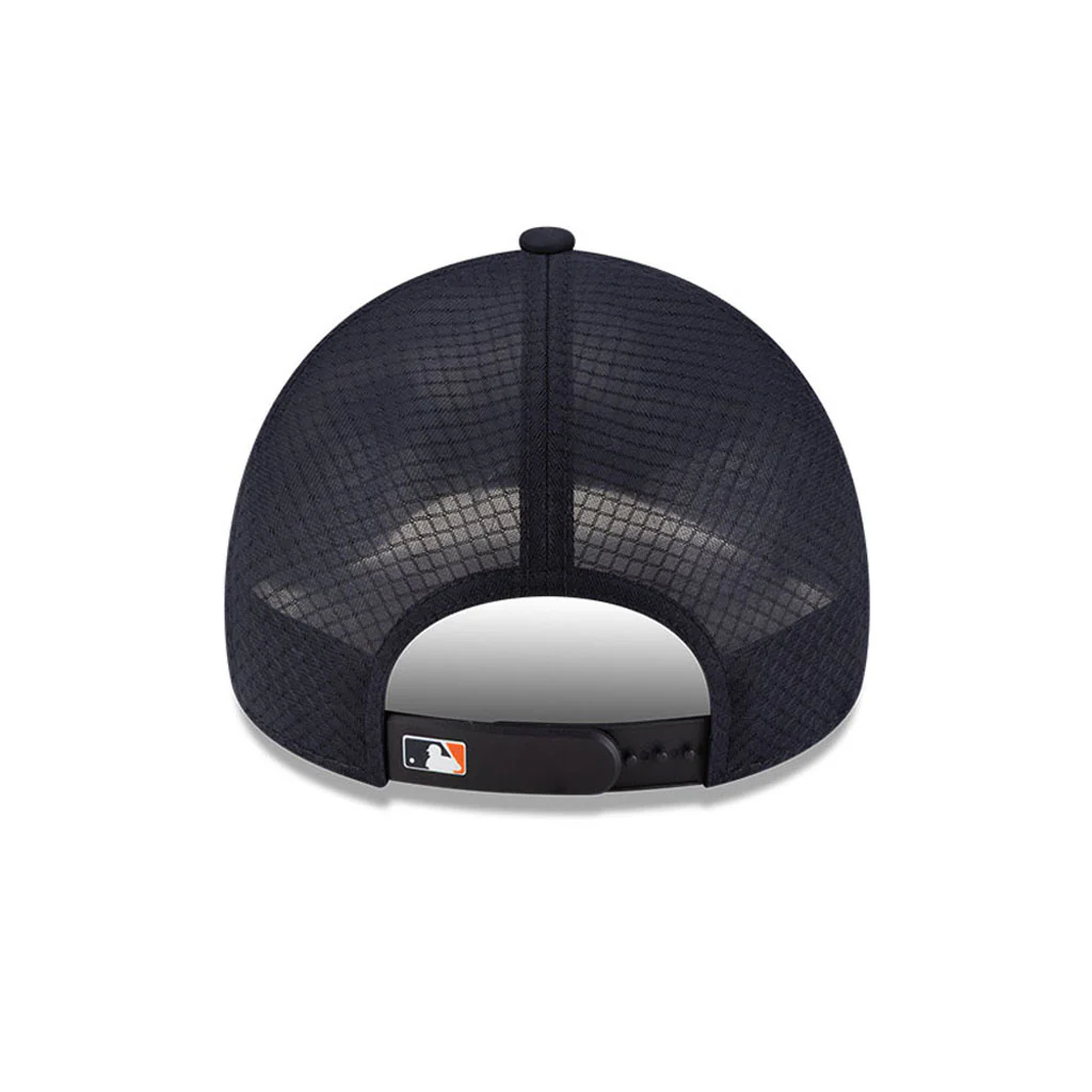 MLB Detroit Tigers New Era Batting Practice Apex 9FORTY Snapback Hat - Navy - Image 3