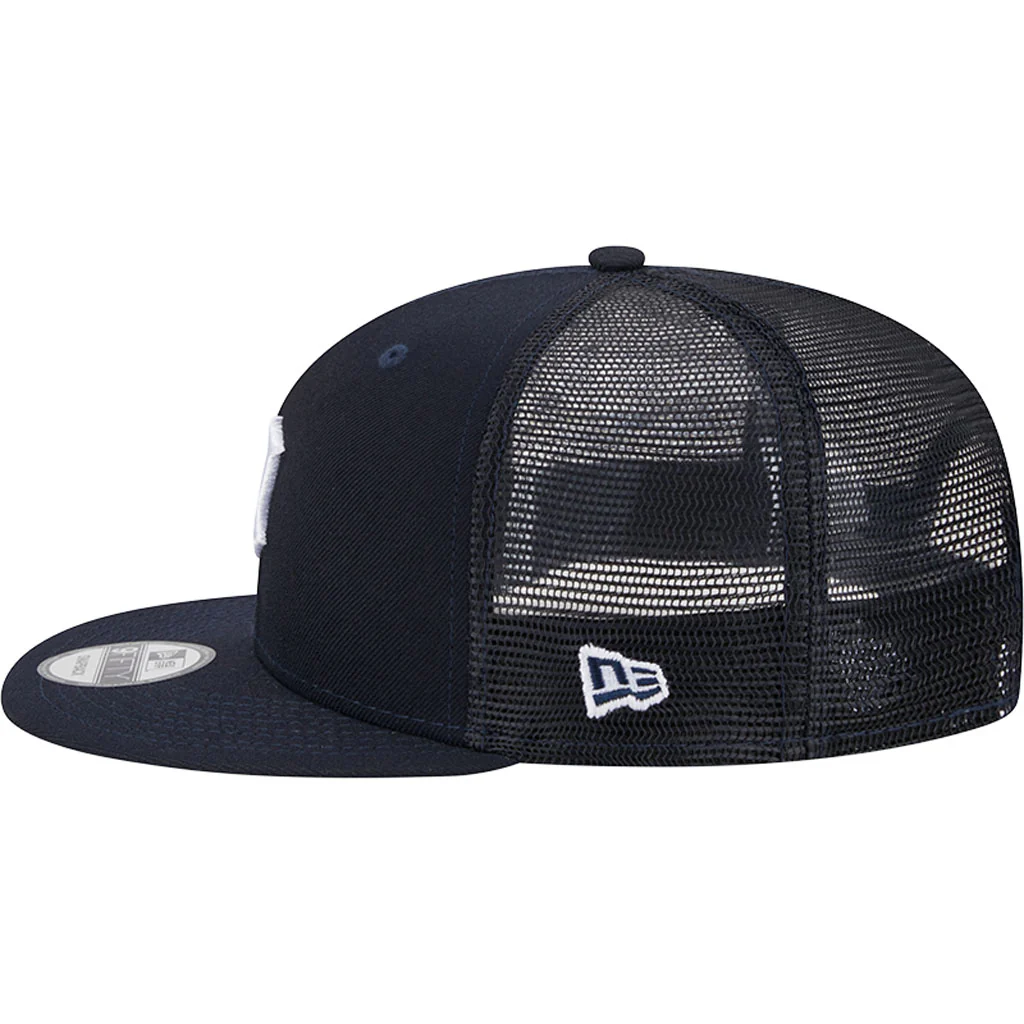 MLB Detroit Tigers New Era OTC Trucker 9FIFTY Snapback Hat - Navy - Image 4