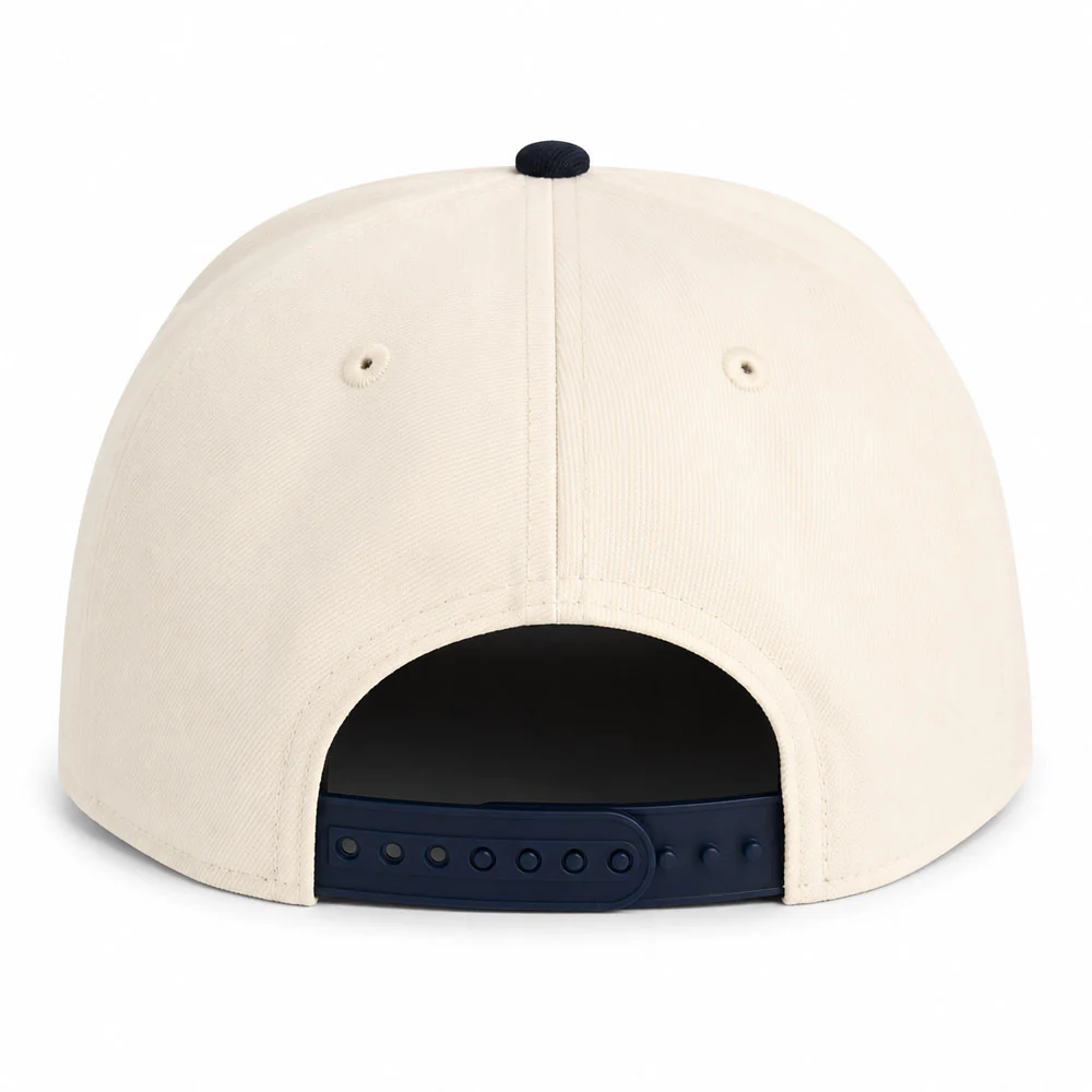 MLB Detroit Tigers New Era Two-Tone Summer Flower 9FIFTY A-Frame Snapback Hat - Cream - Image 3