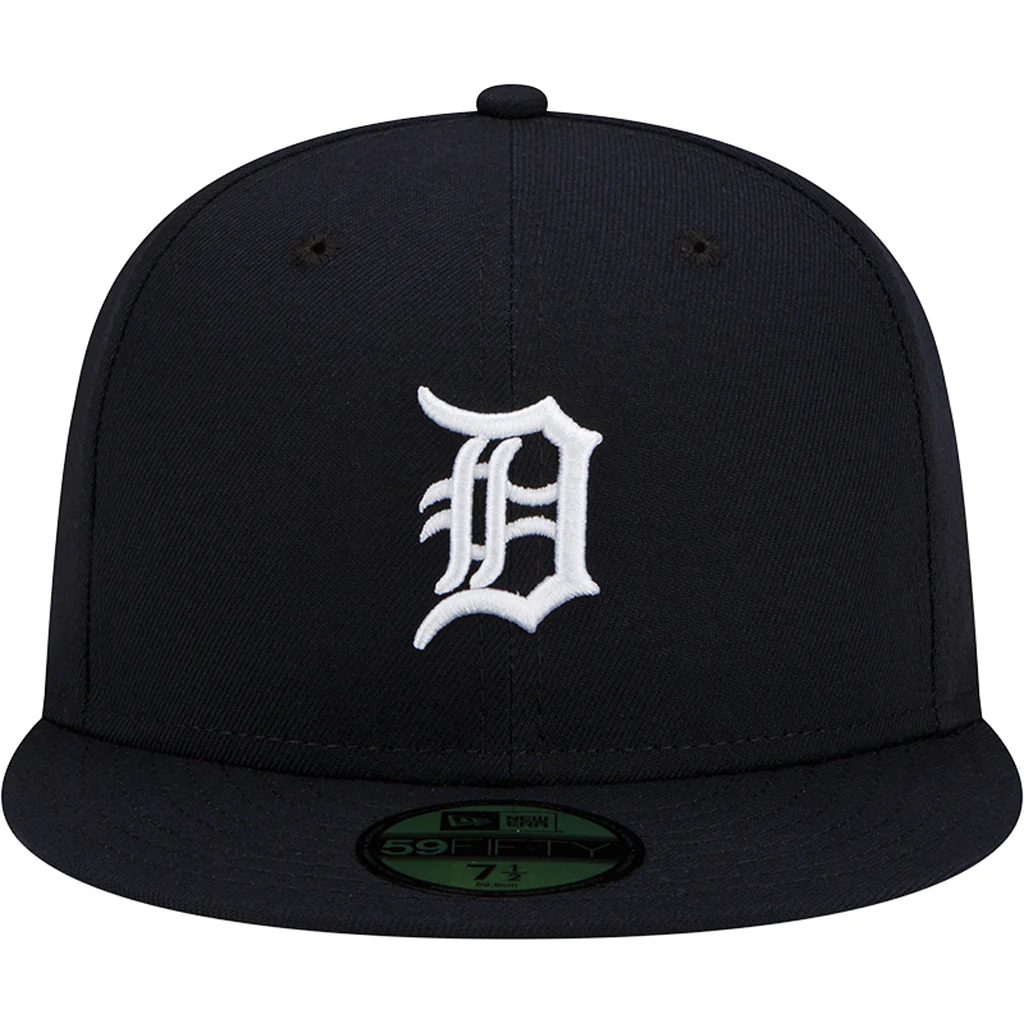 MLB Detroit Tigers Youth New Era Home Authentic Collection 59FIFTY Fitted Hat - Navy - Image 3