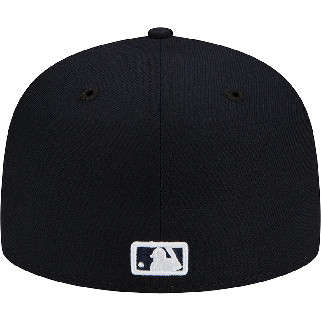 MLB Detroit Tigers Youth New Era Home Authentic Collection 59FIFTY Fitted Hat - Navy - Image 4