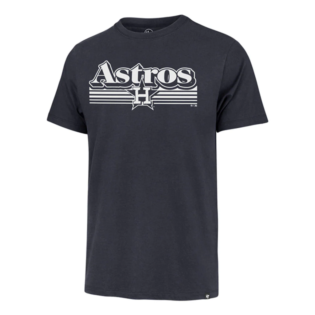 MLB Houston Astros '47 Script Fade Franklin T-Shirt - Navy