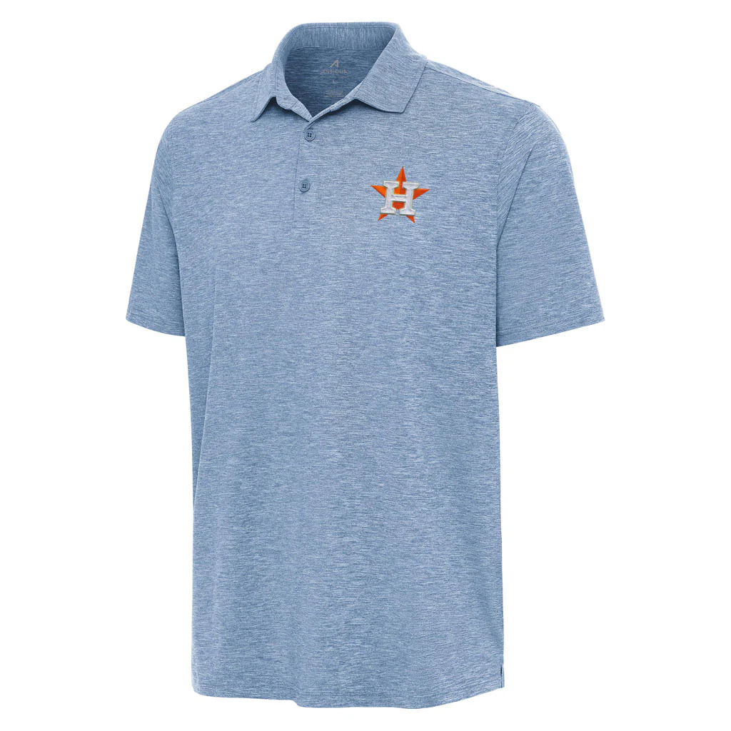 MLB Houston Astros Antigua Par 3 Polo - Blue