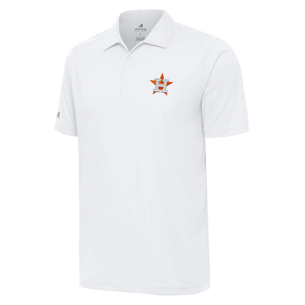 MLB Houston Astros Antigua Tribute Polo - White