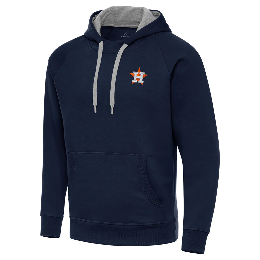 MLB Houston Astros Antigua Victory Pullover Hoodie - Navy