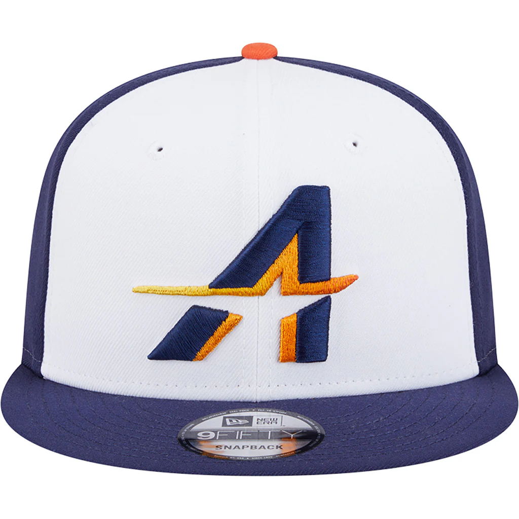 MLB Houston Astros New Era 2025 City Connect 9FIFTY Snapback Hat - White - Image 3