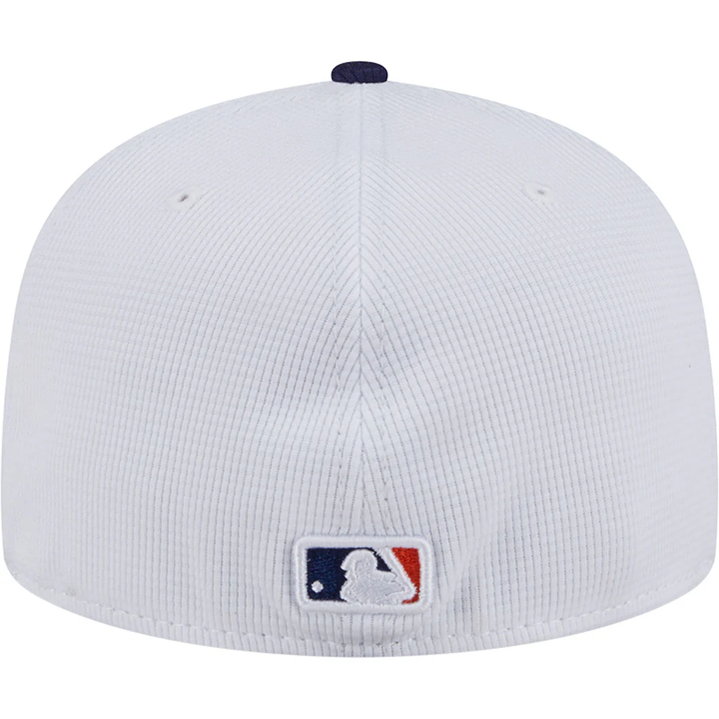 MLB Houston Astros New Era 2025 City Connect Batting Practice 59FIFTY Fitted Hat - White - Image 4