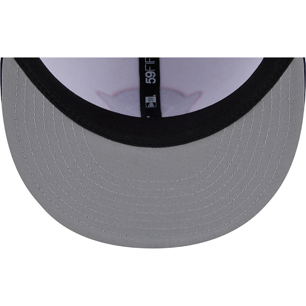 MLB Houston Astros New Era 2025 City Connect Batting Practice 59FIFTY Fitted Hat - White - Image 5