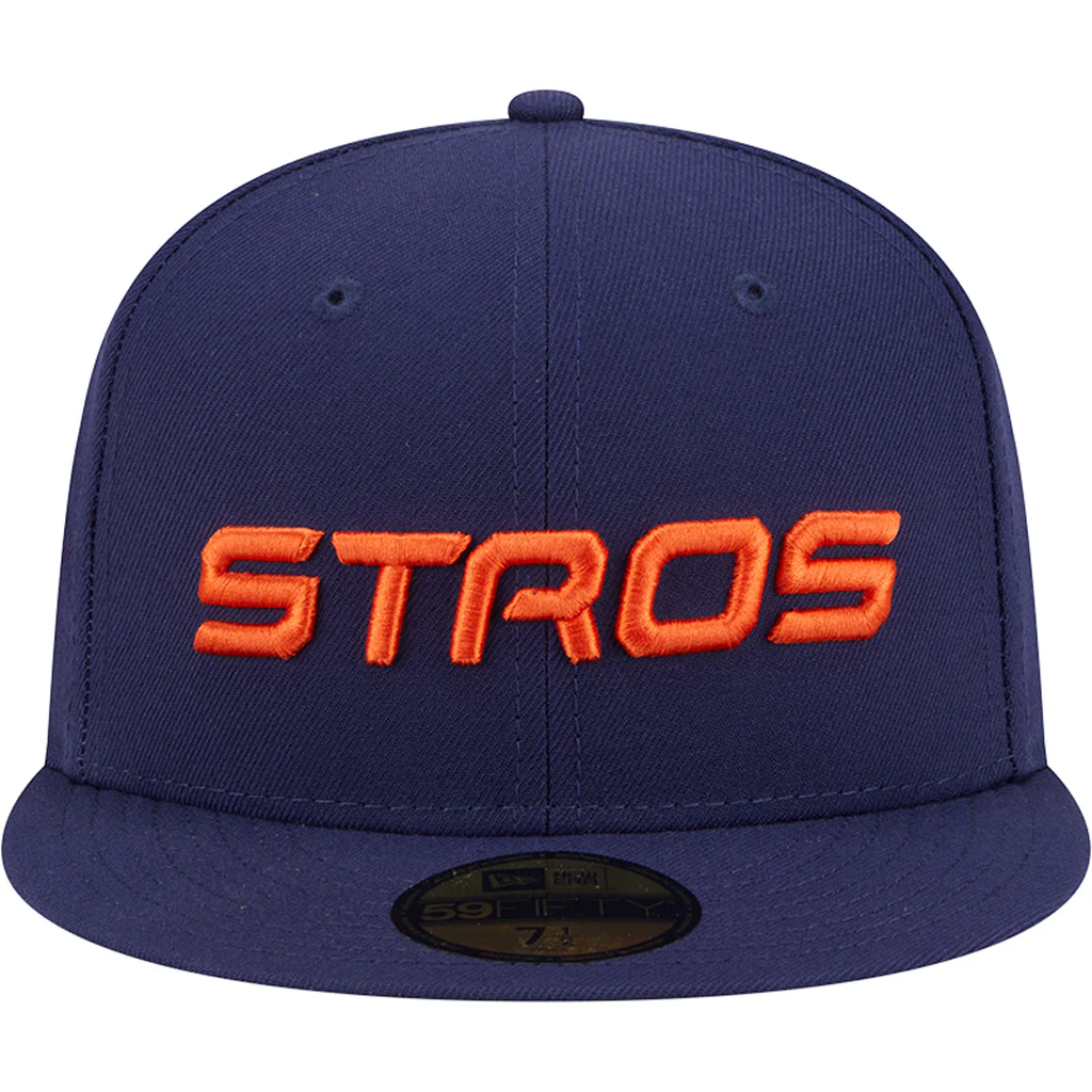 MLB Houston Astros New Era 2025 City Connect Fan Pack 59FIFTY Fitted Hat - Navy - Image 3