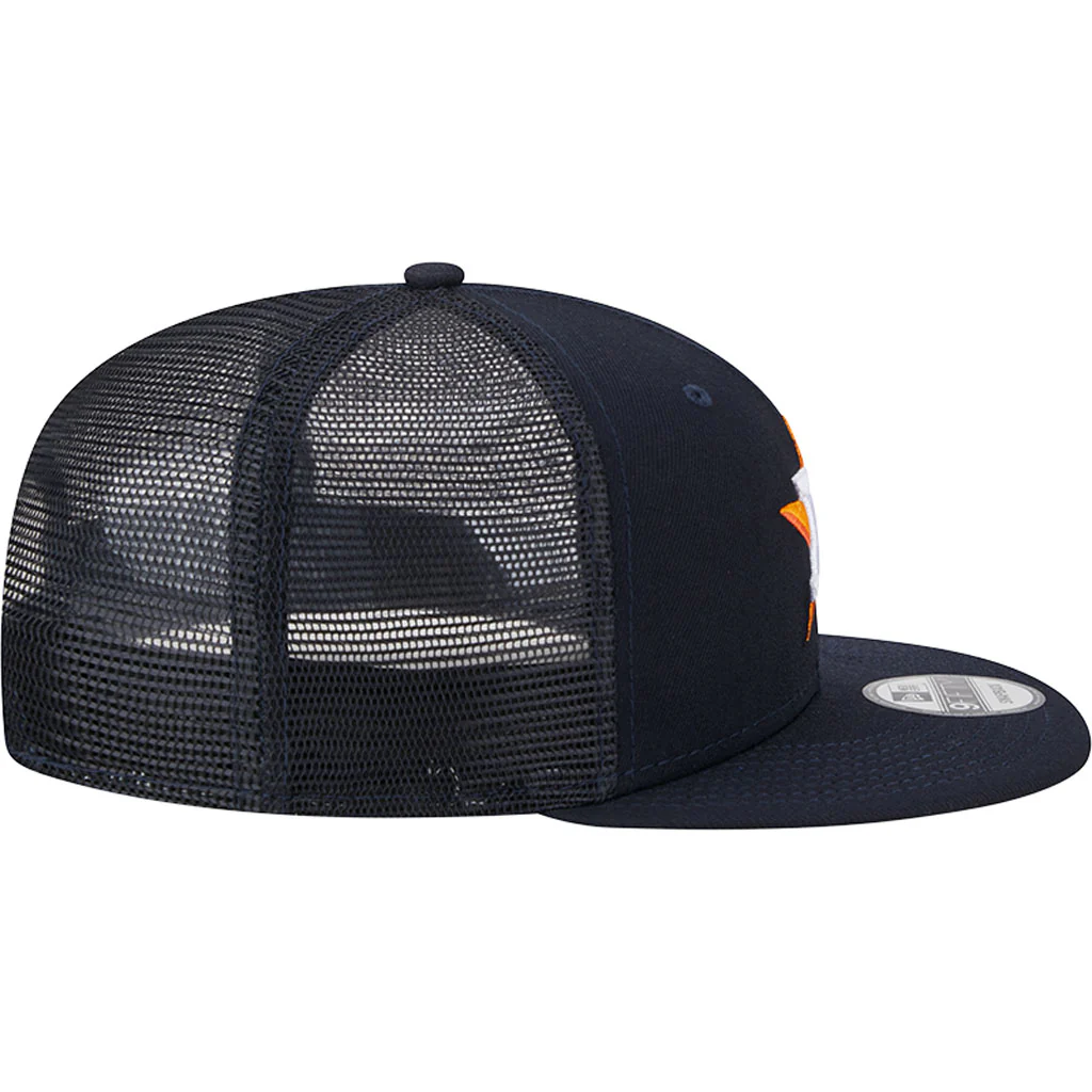 MLB Houston Astros New Era OTC Trucker 9FIFTY Snapback Hat - Navy - Image 5