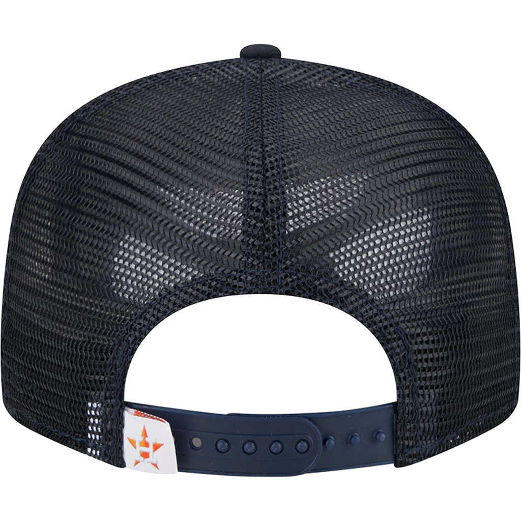 MLB Houston Astros New Era OTC Trucker 9FIFTY Snapback Hat - Navy - Image 6