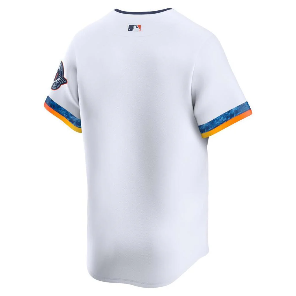 MLB Houston Astros Nike 2025 City Connect Limited Jersey - White - Image 3