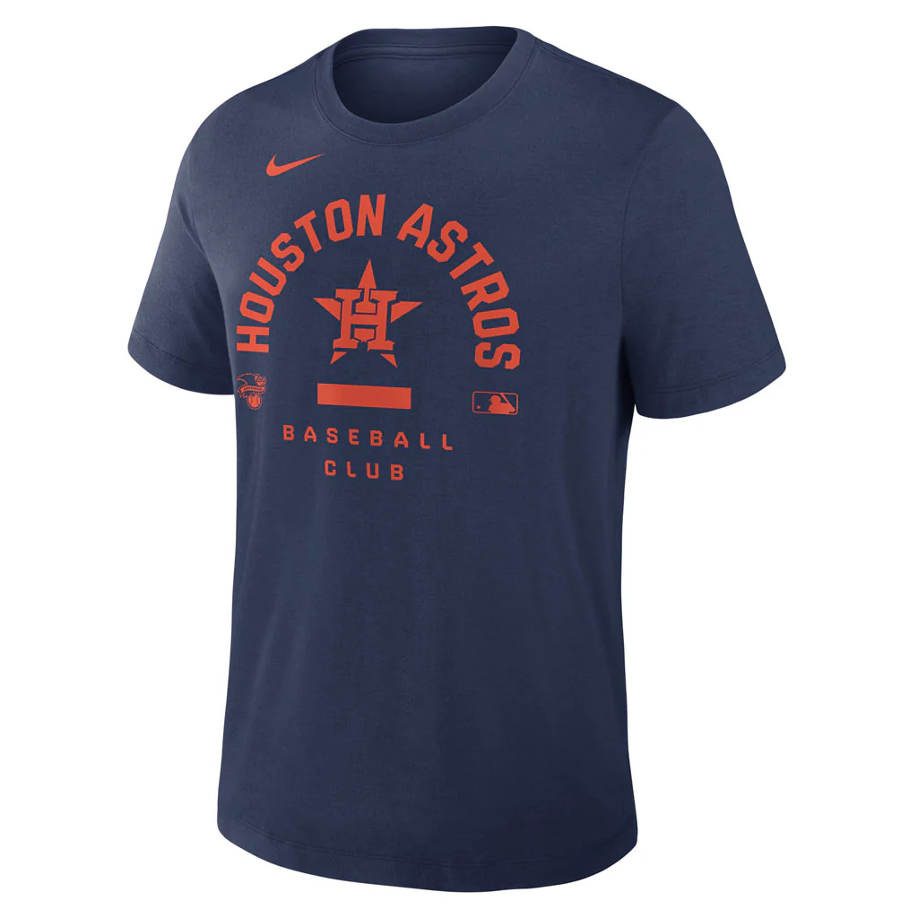 MLB Houston Astros Nike 2026 Early Work T-Shirt - Navy - Image 2