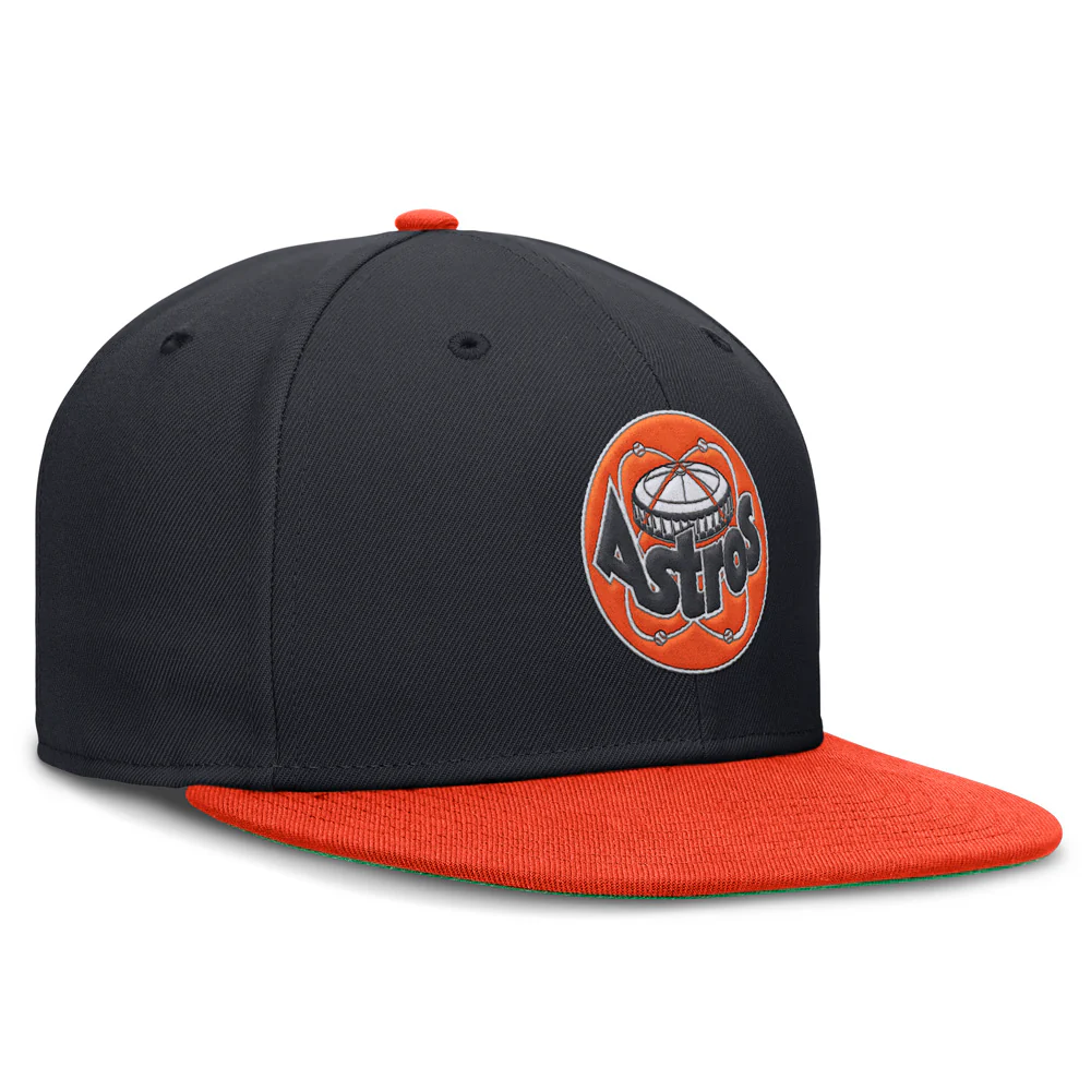 MLB Houston Astros Nike Cooperstown True Structured Fitted Hat - Navy - Image 2