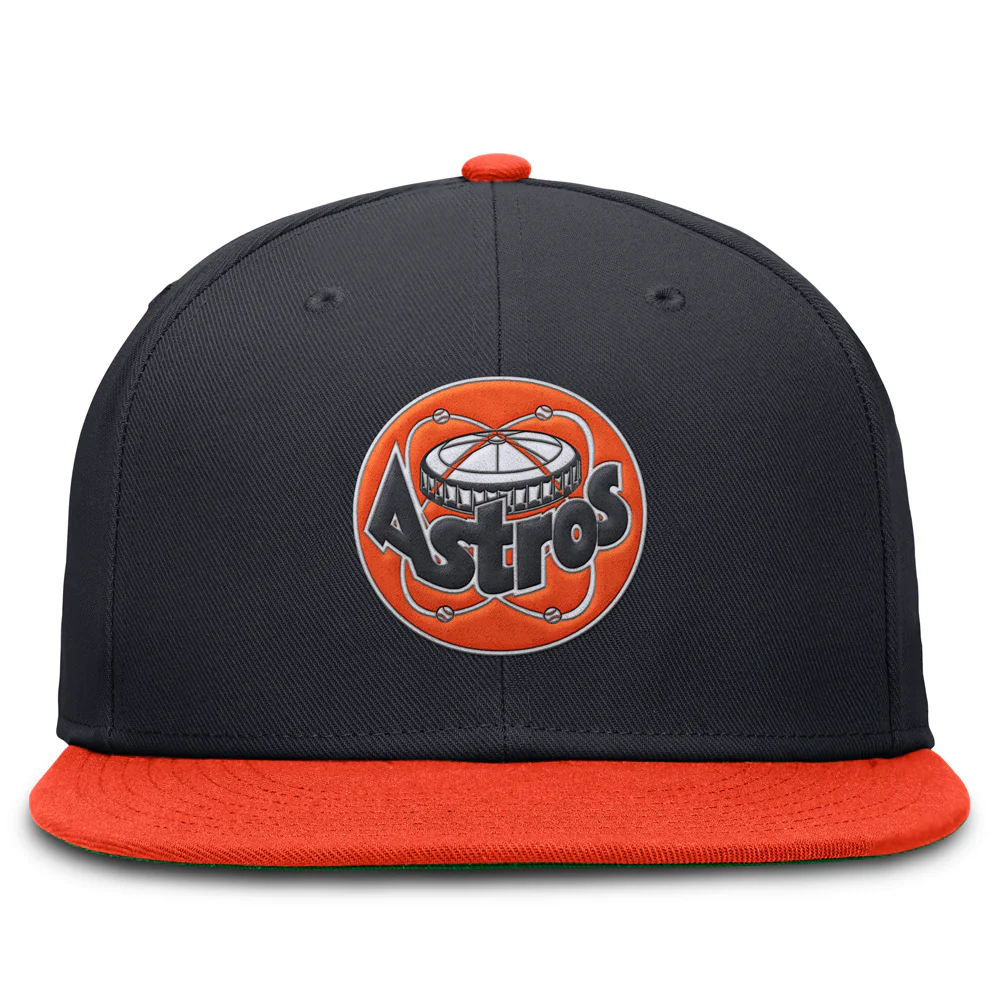 MLB Houston Astros Nike Cooperstown True Structured Fitted Hat - Navy - Image 3