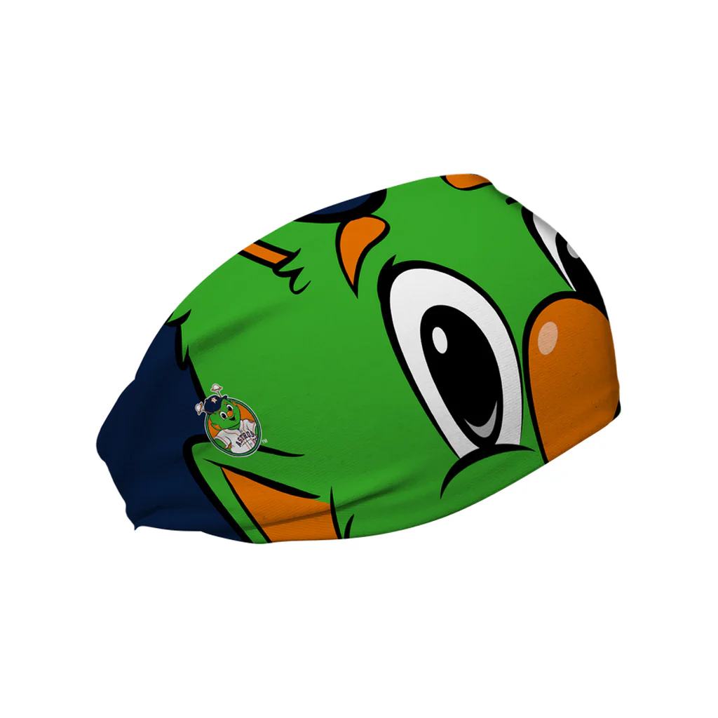 MLB Houston Astros Vertical Athletics Mascot Stare Headband - Navy - Image 2