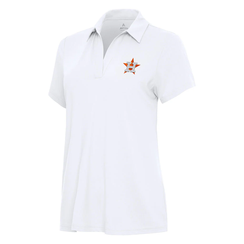 MLB Houston Astros Women's Antigua Era Polo - White