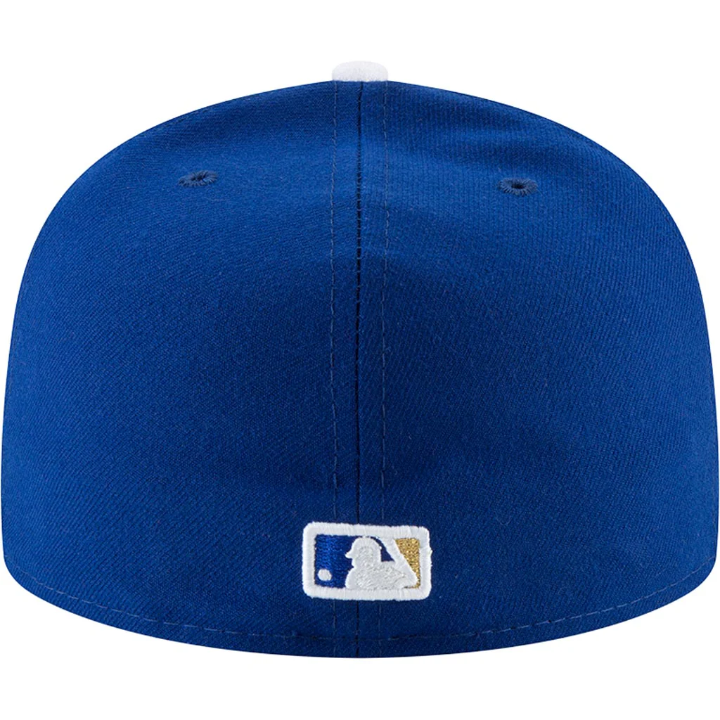 MLB Kansas City Royals New Era Authentic Collection Home On-Field 59FIFTY Fitted Hat - Blue - Image 4