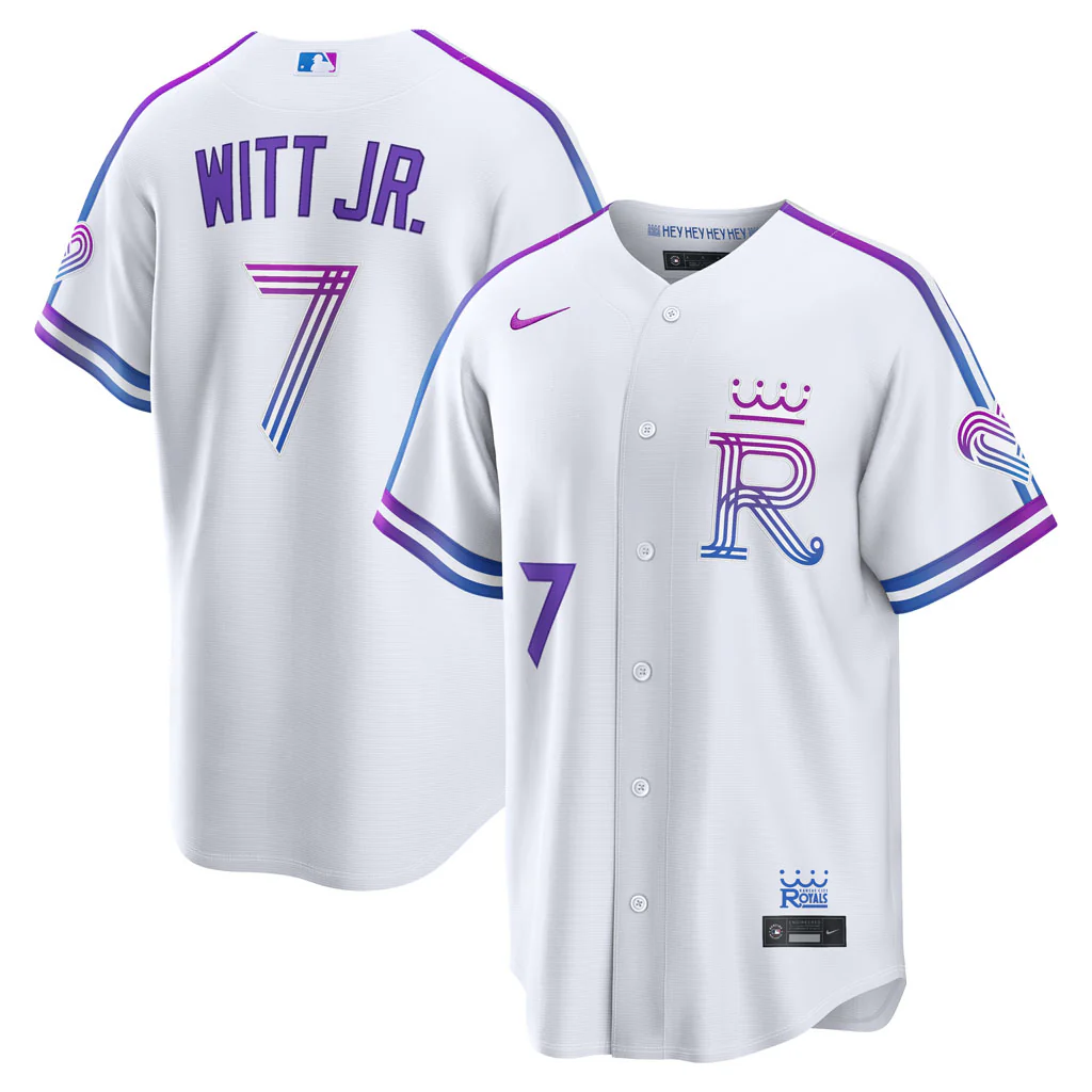 MLB Kansas City Royals Bobby Witt Jr. Nike 2026 City Connect Stadium Jersey - White