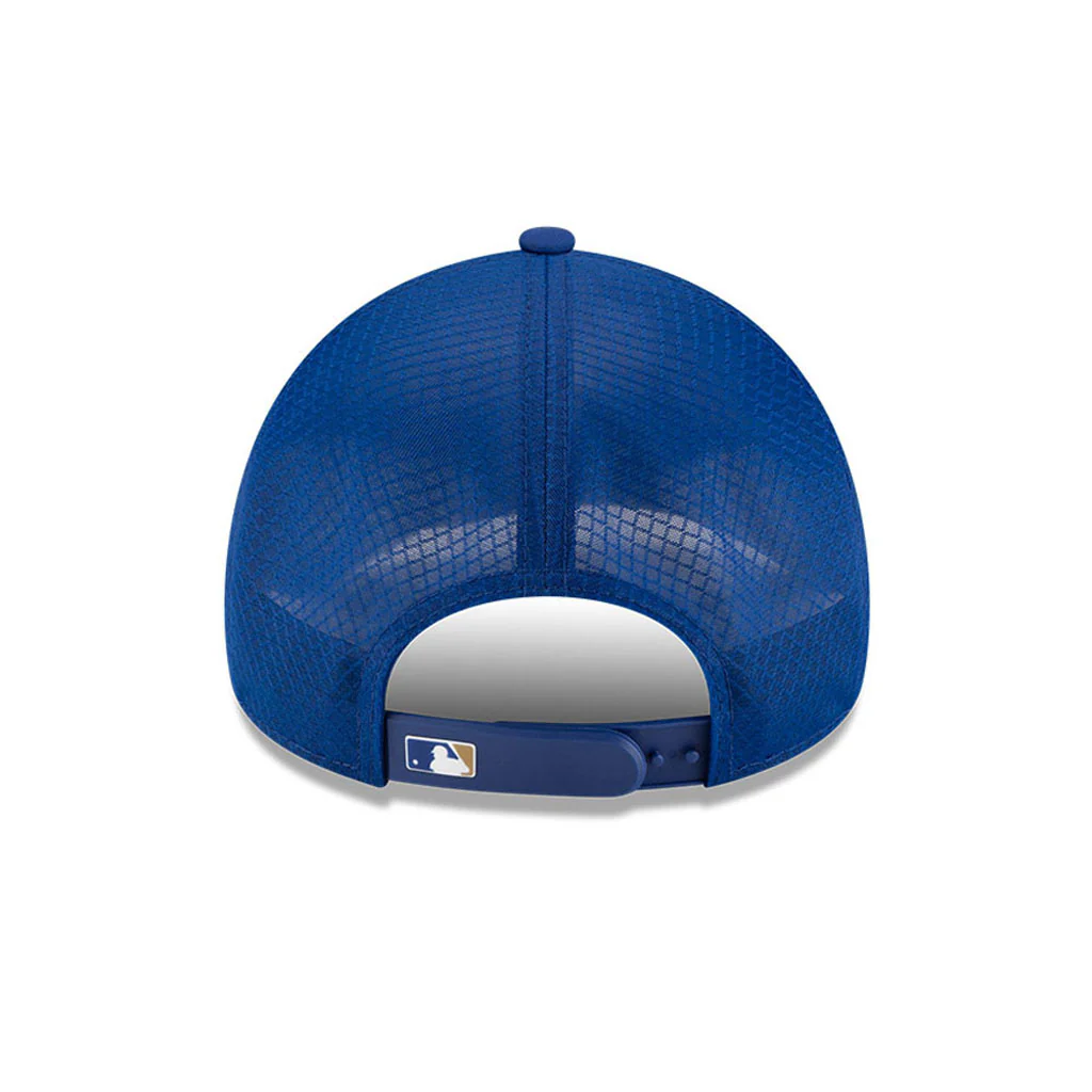 MLB Kansas City Royals New Era Batting Practice Apex 9FORTY Snapback Hat - Blue - Image 3