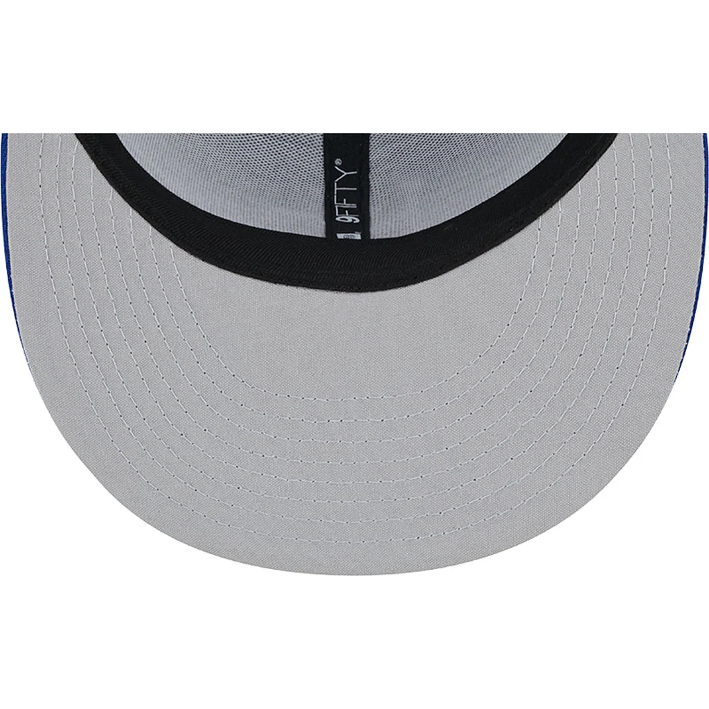 MLB Kansas City Royals New Era OTC Trucker 9FIFTY Snapback Hat - Blue - Image 7