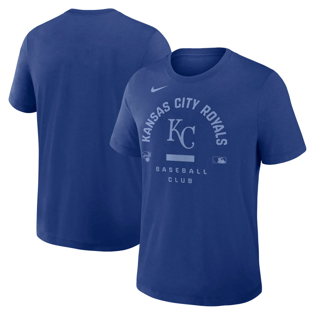 MLB Kansas City Royals Nike 2026 Early Work T-Shirt - Blue