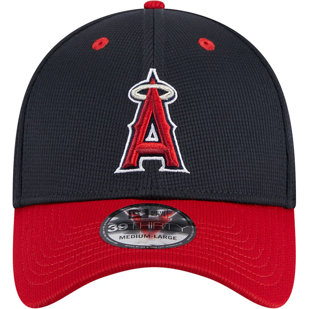 MLB Los Angeles Angels New Era 2025 Batting Practice 39THIRTY Flex Fit Hat - Navy - Image 3
