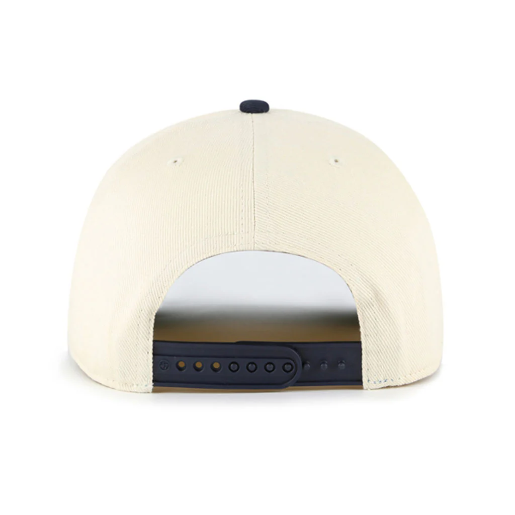 MLB Los Angeles Angels '47 Pomona Two-Tone Hitch Adjustable Hat - Cream - Image 3