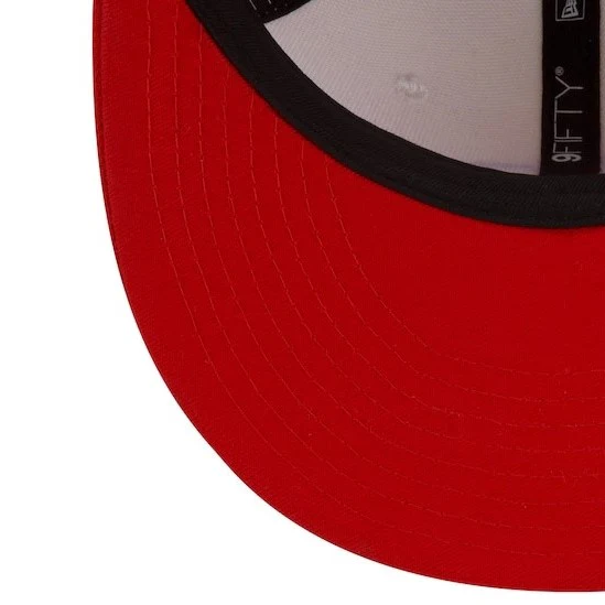 MLB Los Angeles Angels New Era City Connect 9FIFTY Snapback Hat - Red - Image 5