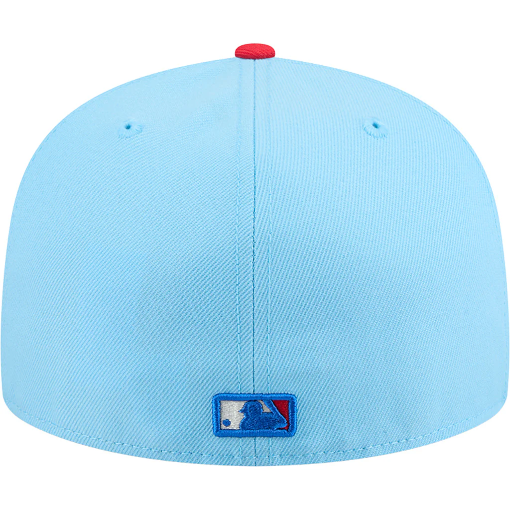 MLB Los Angeles Angels New Era 2025 4th of July 59FIFTY Fitted Hat - Blue - Image 4