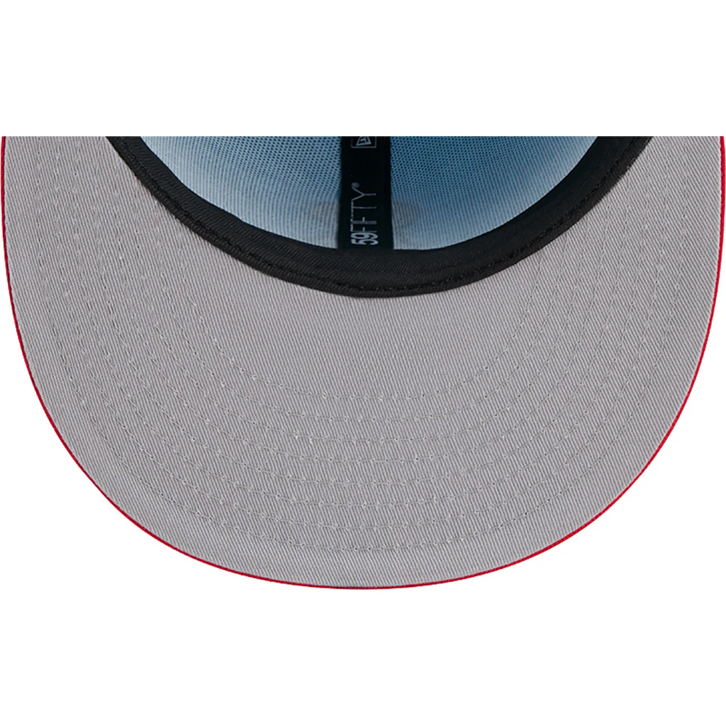 MLB Los Angeles Angels New Era 2025 4th of July 59FIFTY Fitted Hat - Blue - Image 5