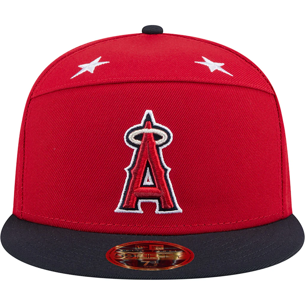 MLB Los Angeles Angels New Era 2025 All Star Game 59FIFTY Fitted Hat - Red - Image 3