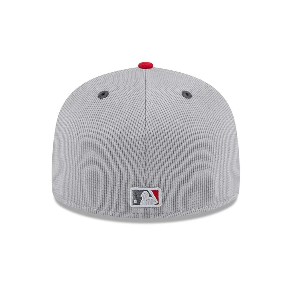 MLB Los Angeles Angels New Era 2025 Graphite Batting Practice 59FIFTY Fitted Hat - Graphite - Image 4