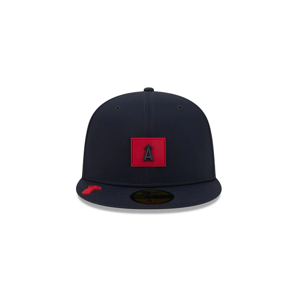 MLB Los Angeles Angels New Era 2026 Clubhouse 59FIFTY Fitted Hat - Navy - Image 3