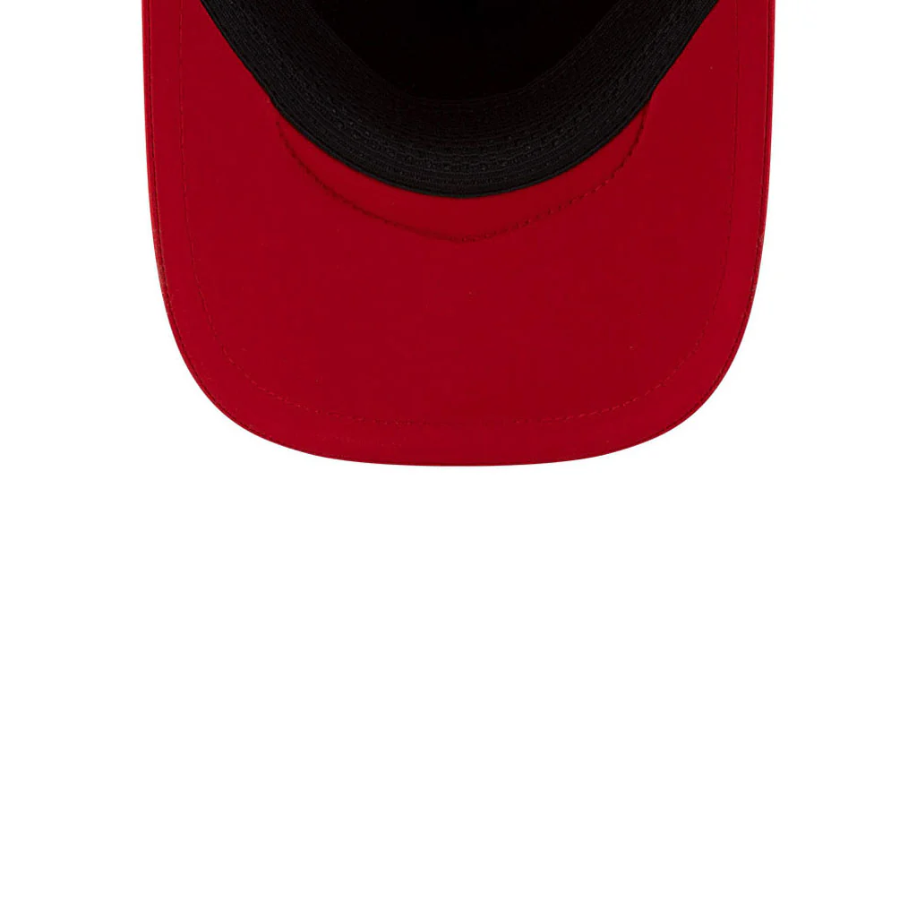 MLB Los Angeles Angels New Era Batting Practice Apex 9FORTY Snapback Hat - Red - Image 4