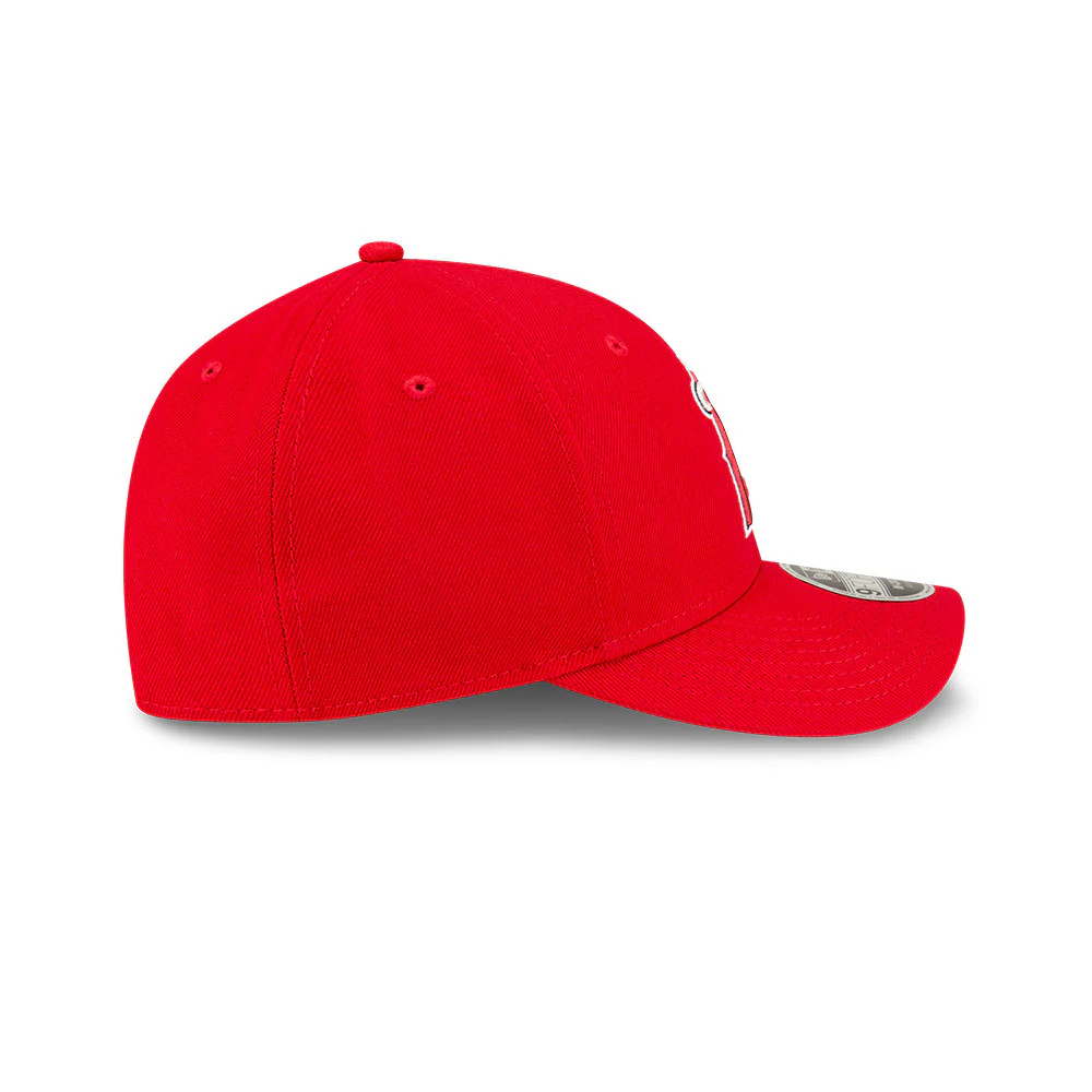MLB Los Angeles Angels New Era Game Player Replica 9FORTY M-Crown Hat - Red - Image 6