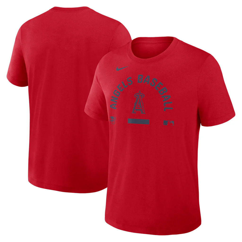 MLB Los Angeles Angels Nike 2026 Early Work T-Shirt - Red