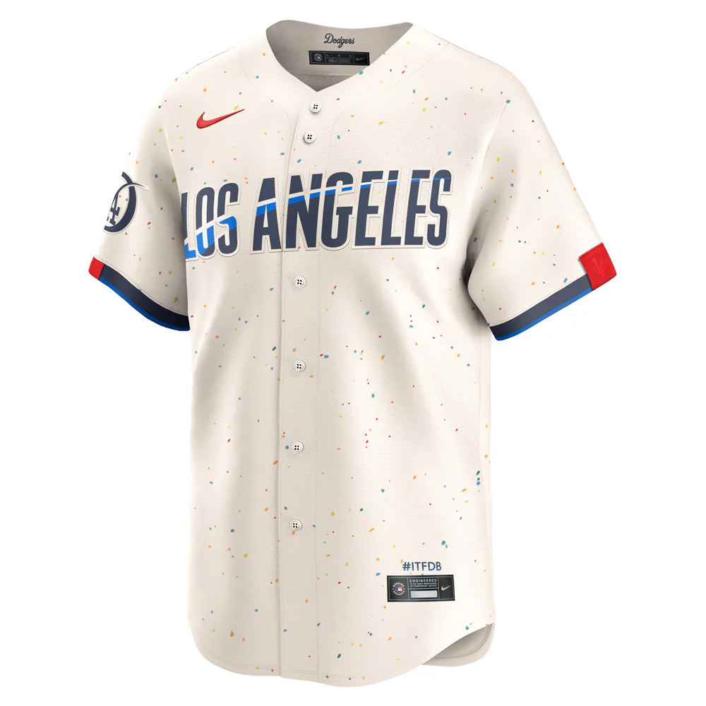 MLB Los Angeles Dodgers Nike City Connect Limited Jersey - Image 2
