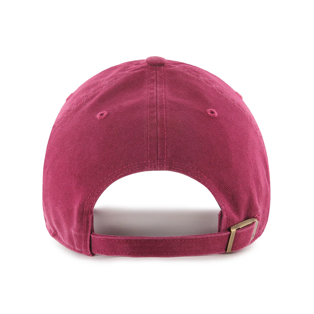 MLB Los Angeles Dodgers '47 Cardinal Clean Up Hat - Maroon - Image 2