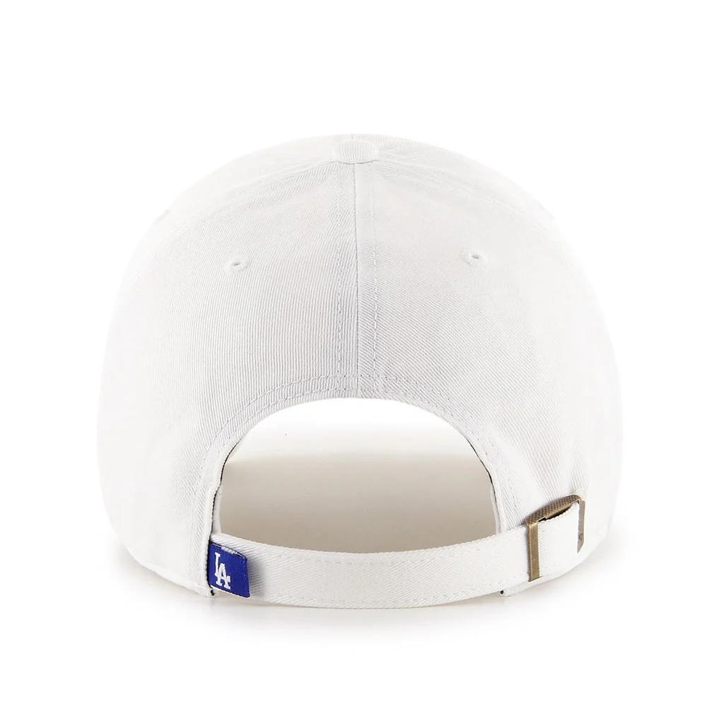 MLB Los Angeles Dodgers '47 Clean Up Adjustable Hat - White - Image 2