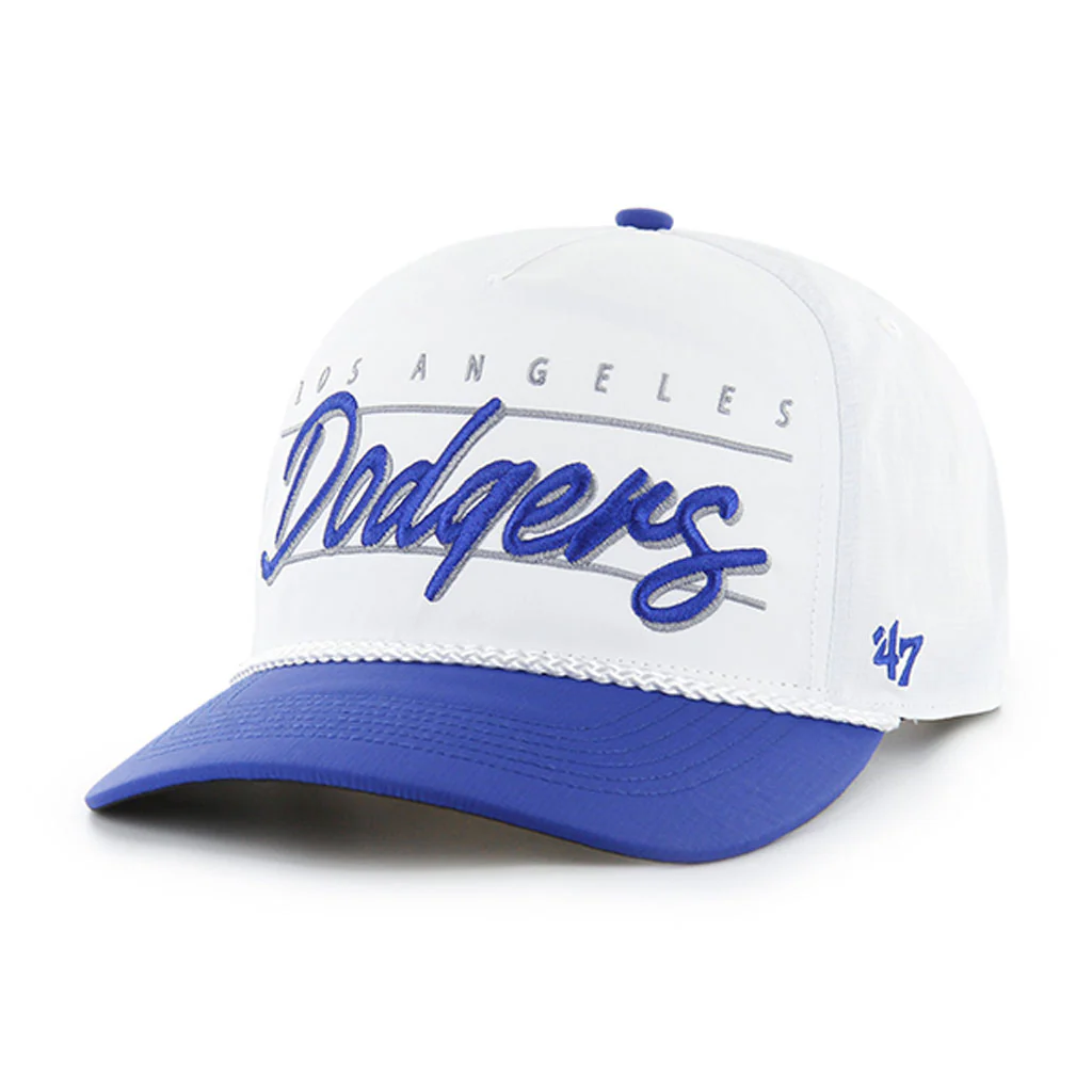 MLB Los Angeles Dodgers '47 Condor Two-Tone Hitch Adjustable Hat - White