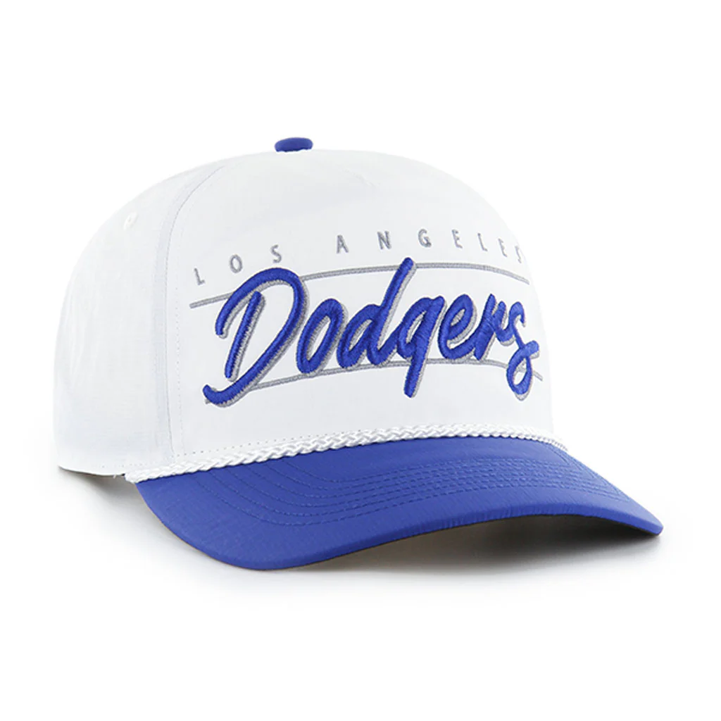 MLB Los Angeles Dodgers '47 Condor Two-Tone Hitch Adjustable Hat - White - Image 2