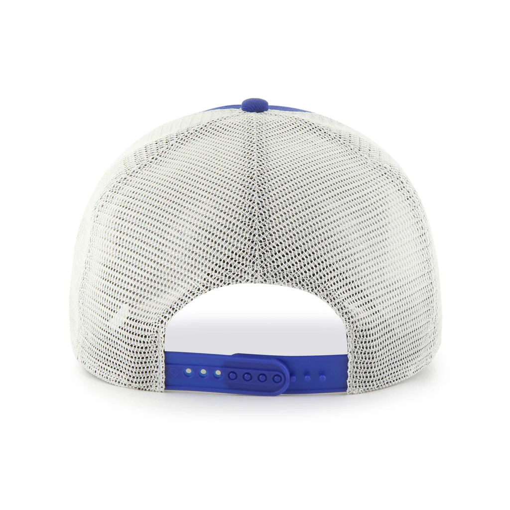 MLB Los Angeles Dodgers '47 Emmett Hitch Trucker Snapback Hat - Blue - Image 3