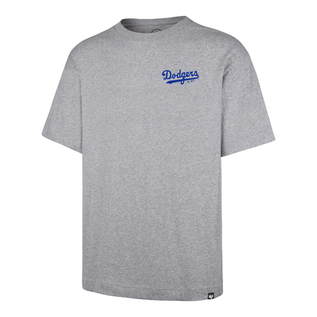 MLB Los Angeles Dodgers '47 History Lock Foundation T-Shirt - Gray