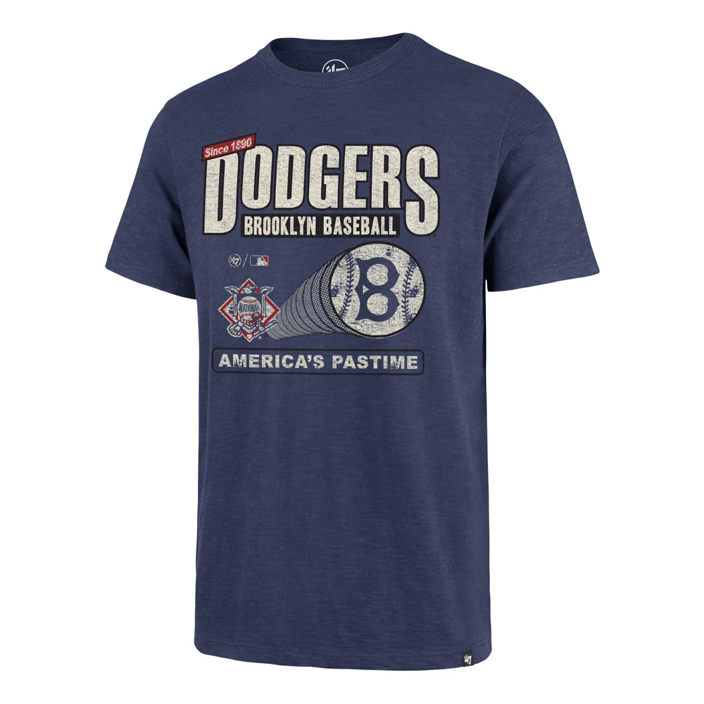 MLB Los Angeles Dodgers '47 Pastime Scrum T-Shirt - Blue