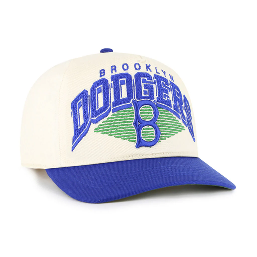 MLB Los Angeles Dodgers '47 Pomona Two-Tone Hitch Adjustable Hat - Cream - Image 2