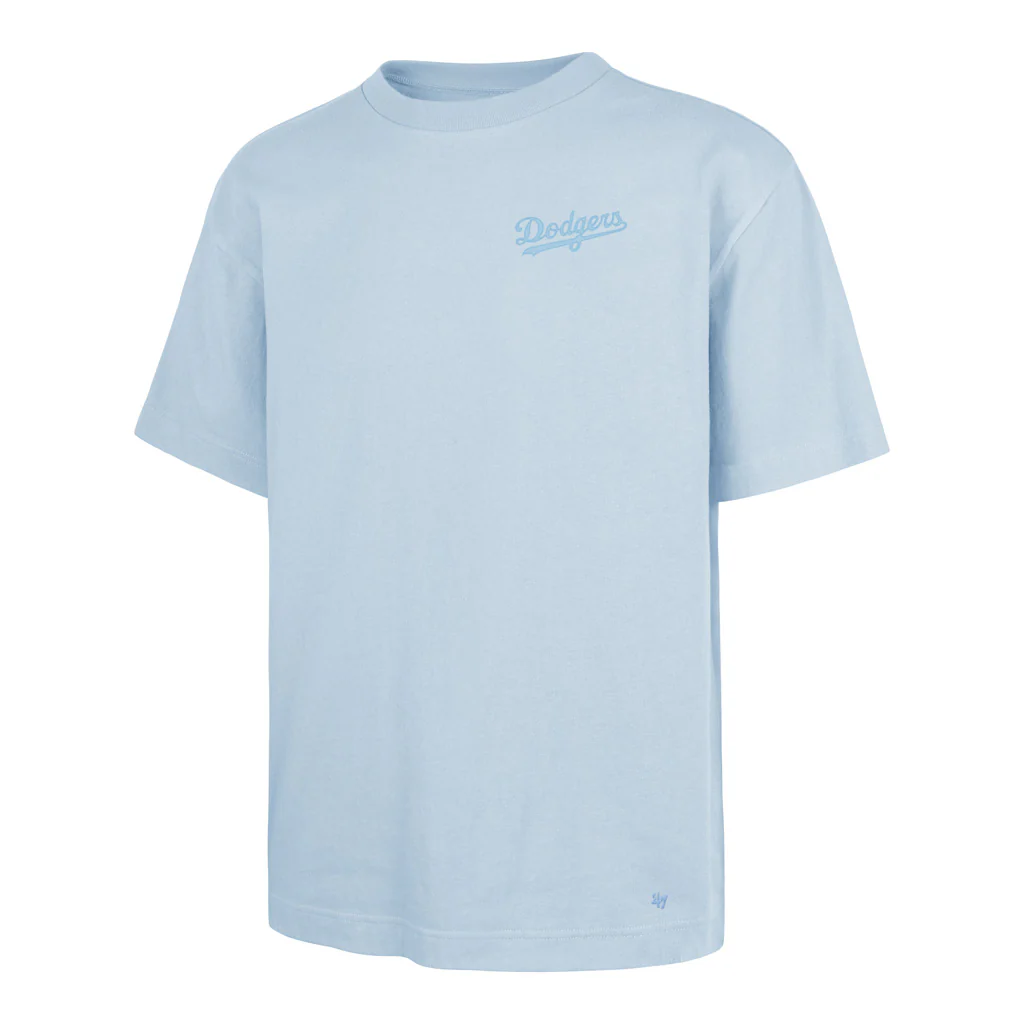 MLB Los Angeles Dodgers '47 Postered Foundation T-Shirt - Blue - Image 2