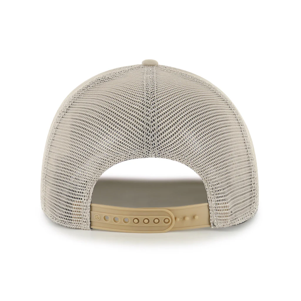 MLB Los Angeles Dodgers '47 Ranchero Hitch Snapback Trucker Hat - Khaki - Image 2